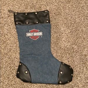 Harley Davidson Denim & Leather Stocking